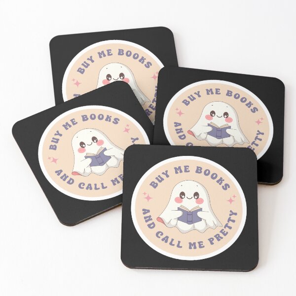 Item preview, Buy Me Books and Call Me Pretty – Funny Book Lover Quotes designed and sold by droolingdreams.