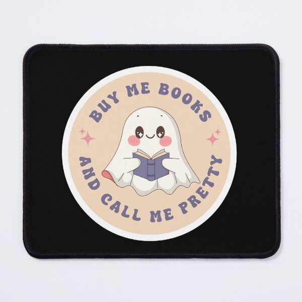 Item preview, Buy Me Books and Call Me Pretty – Funny Book Lover Quotes designed and sold by droolingdreams.