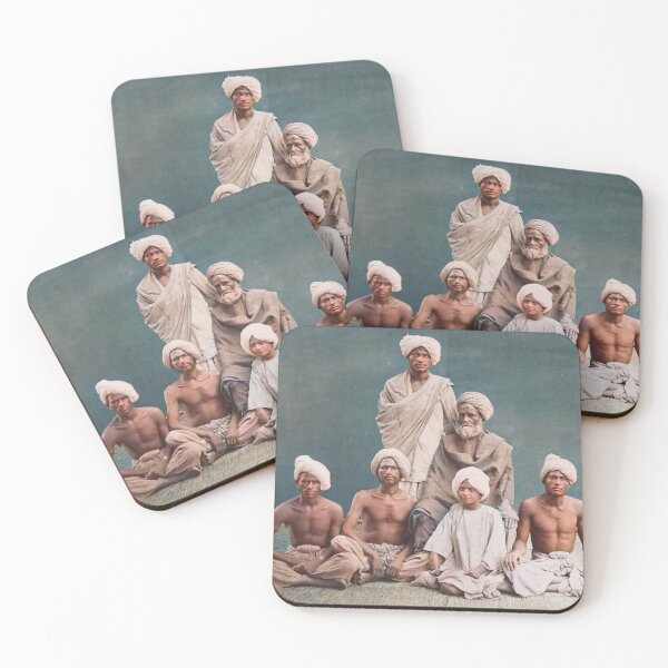Item preview, Indian Boatmen in 1860 designed and sold by 19th Century in Color.