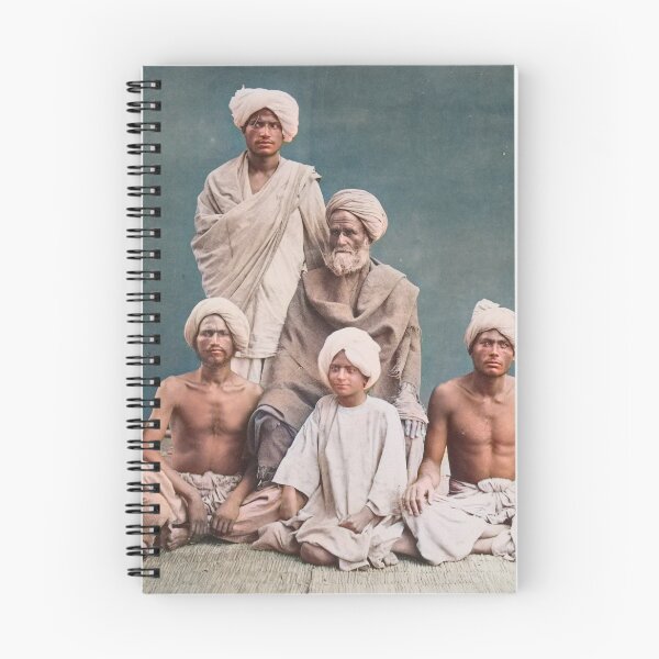 Item preview, Indian Boatmen in 1860 designed and sold by 19th Century in Color.
