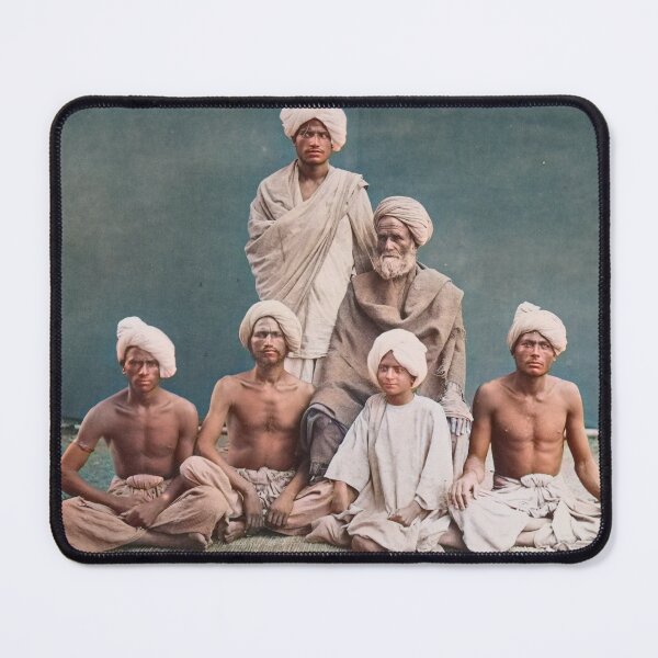 Item preview, Indian Boatmen in 1860 designed and sold by 19th Century in Color.