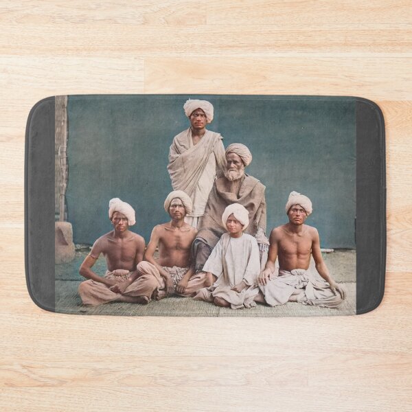 Item preview, Indian Boatmen in 1860 designed and sold by 19th Century in Color.