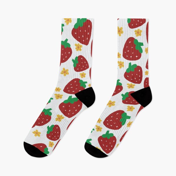 Item preview, Playful Strawberry Pattern | Hand-Drawn Digital Design designed and sold by StarbornDesign.