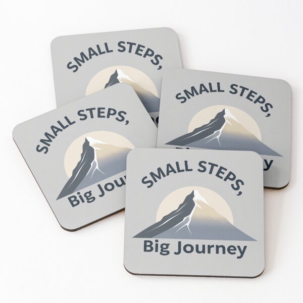 Item preview, Small steps, big journey design designed and sold by Motivated Sensei.