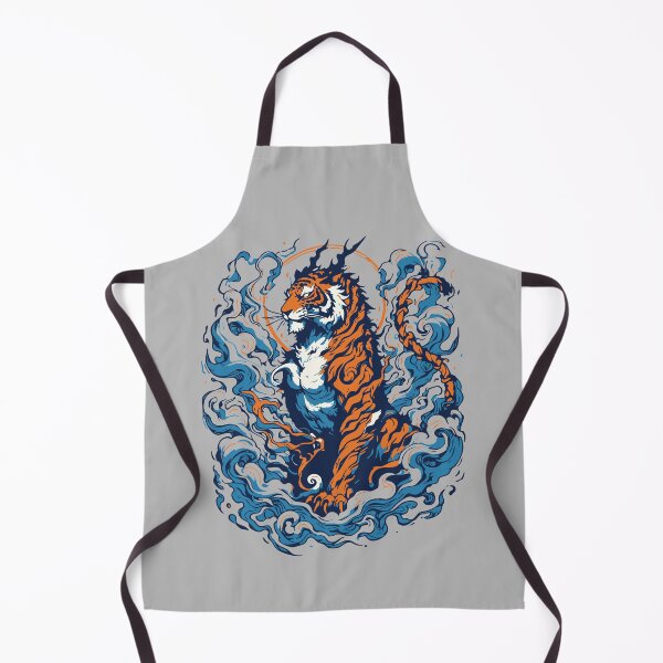 Item preview, Oni Tora Tiger Tattoo Retro designed and sold by TomFrontierArt.