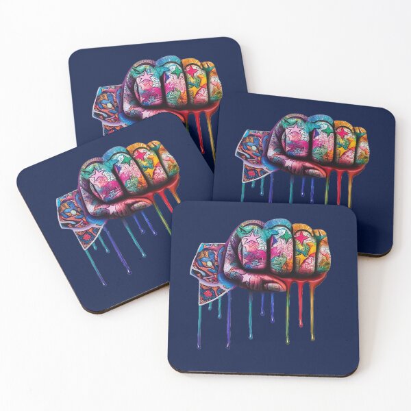 Item preview, Graffiti Fist Street Art, Colorful Urban Design designed and sold by Phat Dog Designs .