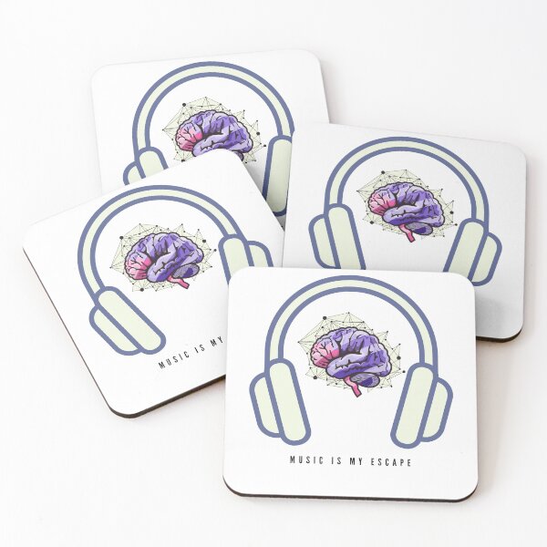 Item preview, Music Is My Escape designed and sold by KA-Design-Art.