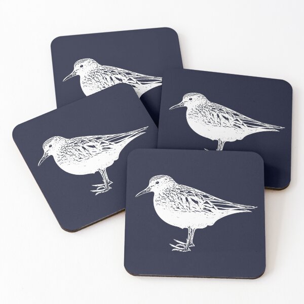 Item preview, White-rumped Sandpiper White Design  designed and sold by designsasstultd.