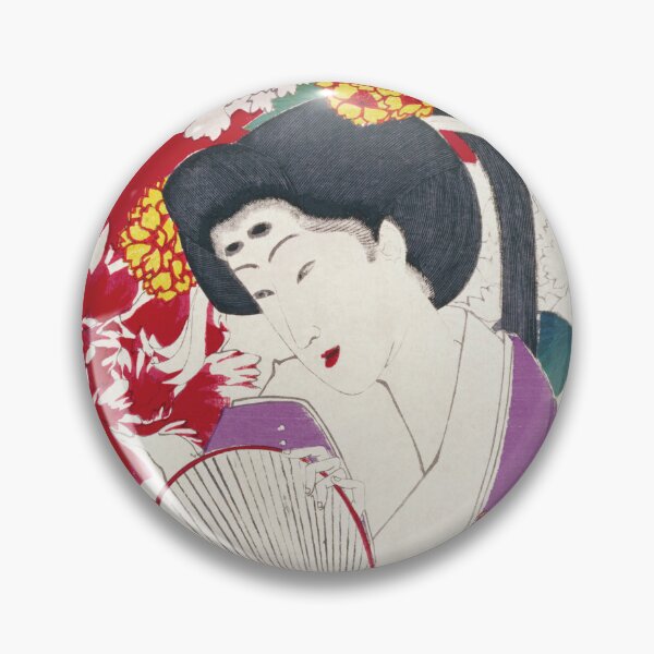 Item preview, Ukiyo-e Print: "Bijin Shichiyōka Series - Shōgoi Uematsu Sumiko" by Tsukioka Yoshitoshi designed and sold by store-wasabi.