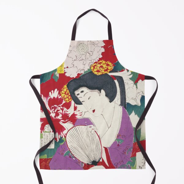 Item preview, Ukiyo-e Print: "Bijin Shichiyōka Series - Shōgoi Uematsu Sumiko" by Tsukioka Yoshitoshi designed and sold by store-wasabi.