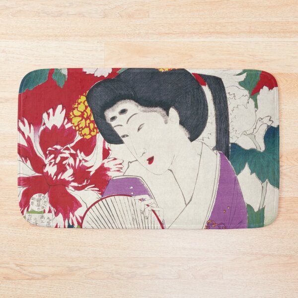 Item preview, Ukiyo-e Print: "Bijin Shichiyōka Series - Shōgoi Uematsu Sumiko" by Tsukioka Yoshitoshi designed and sold by store-wasabi.
