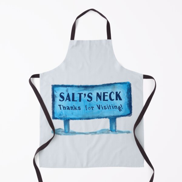 Item preview, Severance inspired - Salt’s Neck - Thanks for Visiting! Fictional tourism designed and sold by Chloë, Natalie, & Sam Buse.