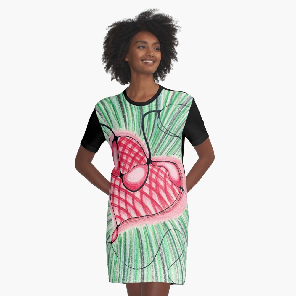Item preview, Graphic T-Shirt Dress designed and sold by IsaBELLA-HeART.