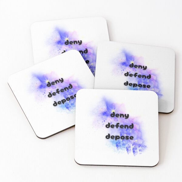 Item preview, deny, defend, depose designed and sold by AlwaysBeLilith.
