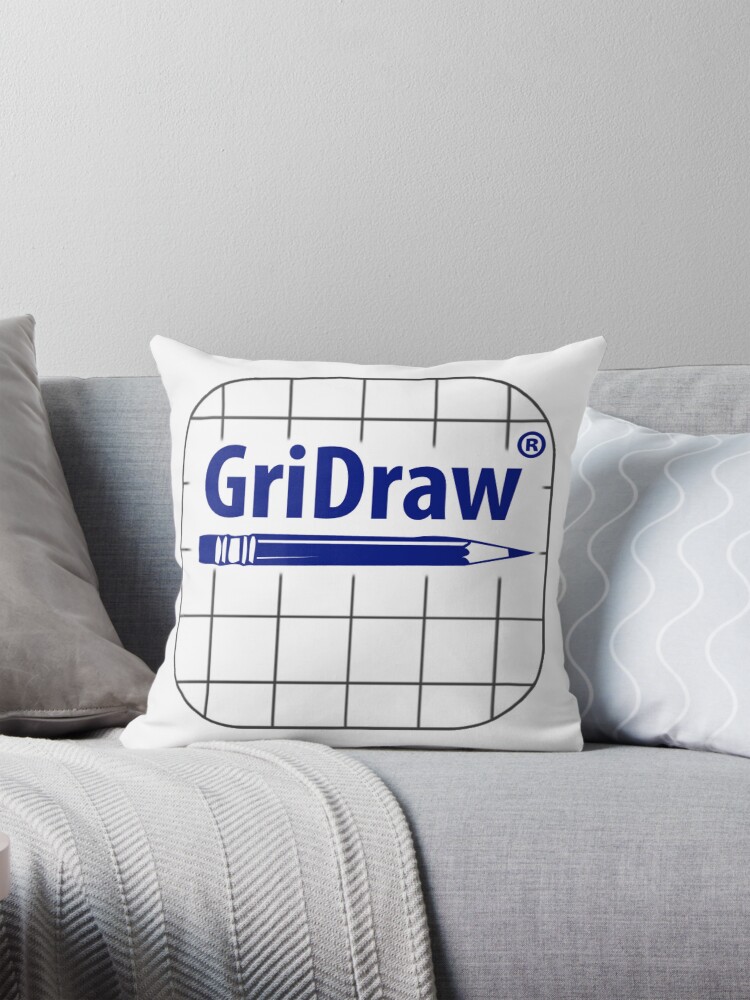 Thumbnail 1 of 4, Pillow, GriDraw designed and sold by JasminaSusak.
