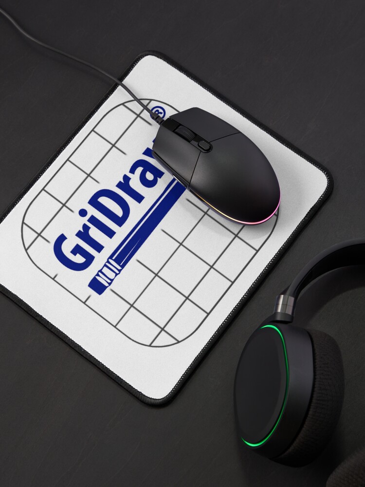 Thumbnail 4 of 5, Mouse Pad, GriDraw designed and sold by JasminaSusak.