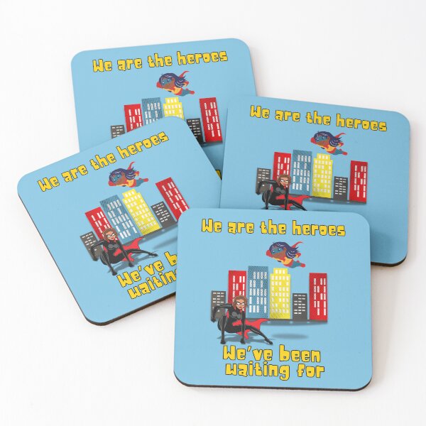 Item preview, We Are Heroes designed and sold by Rascal Phoebe .
