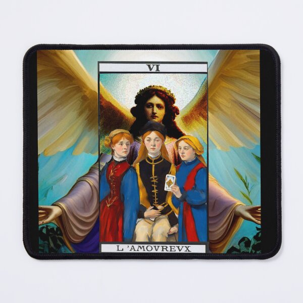 Item preview, The Tarot Deck: The Lovers L'Amoureux V2 designed and sold by Helios Be. Lavsh.