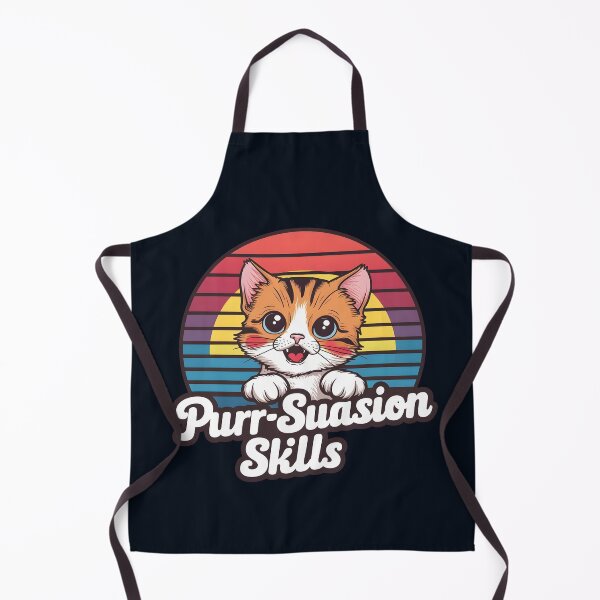 Item preview, Purr-suasion Skills – Cute Kitten Pun Design designed and sold by Jollys-ArtShop.