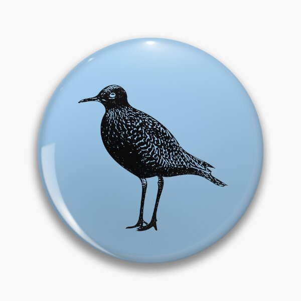 Item preview, Upland Sandpiper Black Design  designed and sold by designsasstultd.