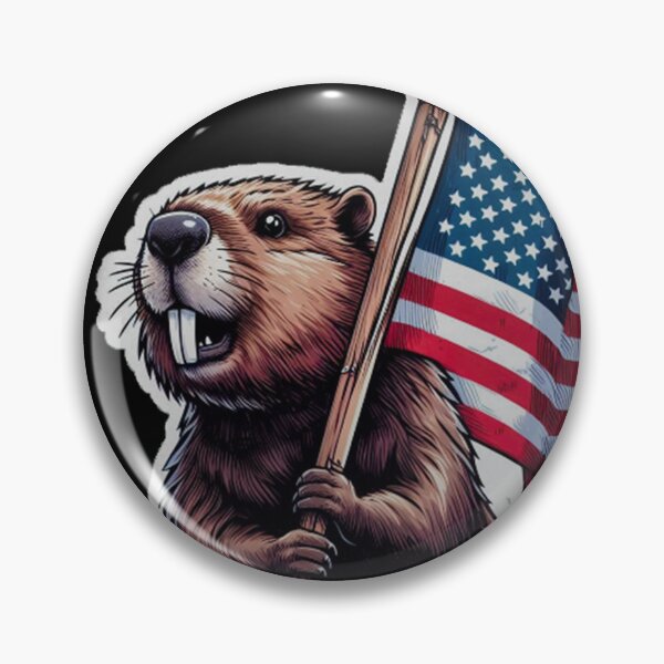 Item preview, American Bober – Funny Beaver Meme Design designed and sold by EchonStudio.