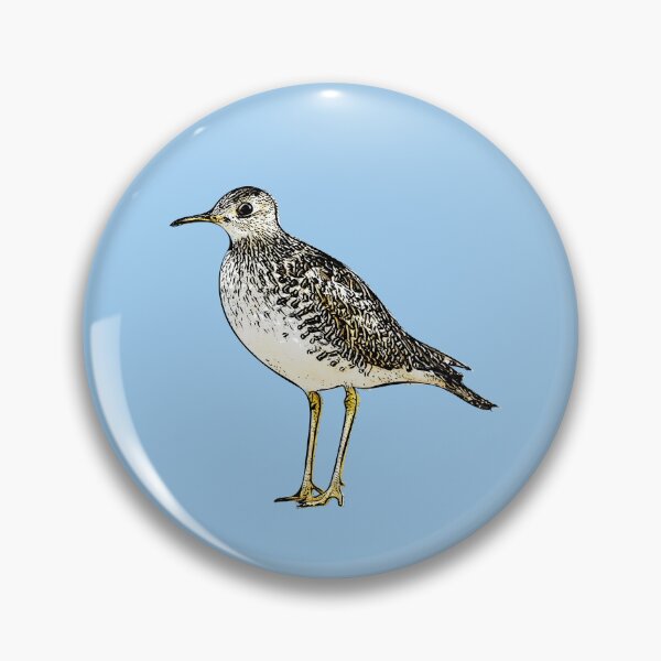 Item preview, Upland Sandpiper Black Alternate Design  designed and sold by designsasstultd.