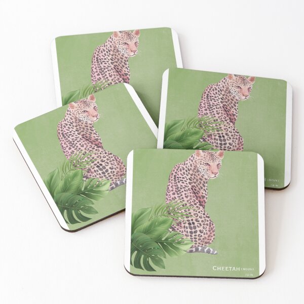 Item preview, Pink Cheetah | Born to run, but still can't escape Monday designed and sold by GirlyPop02.