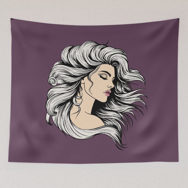 Item preview, Ethereal Grace - Deep Plum designed and sold by MaryAura.
