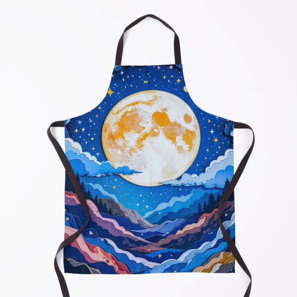 Item preview, Full Moon in vibrant colors designed and sold by Miss Void.