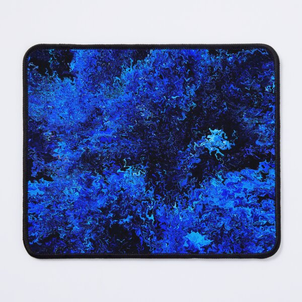Item preview, Cosmic Blue Energy - Blue Abstract Art designed and sold by Fantacaroo Designs.