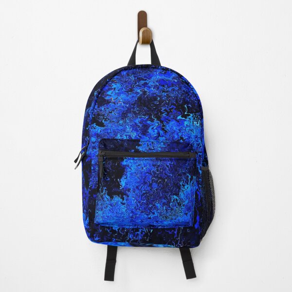 Item preview, Cosmic Blue Energy - Blue Abstract Art designed and sold by Fantacaroo Designs.