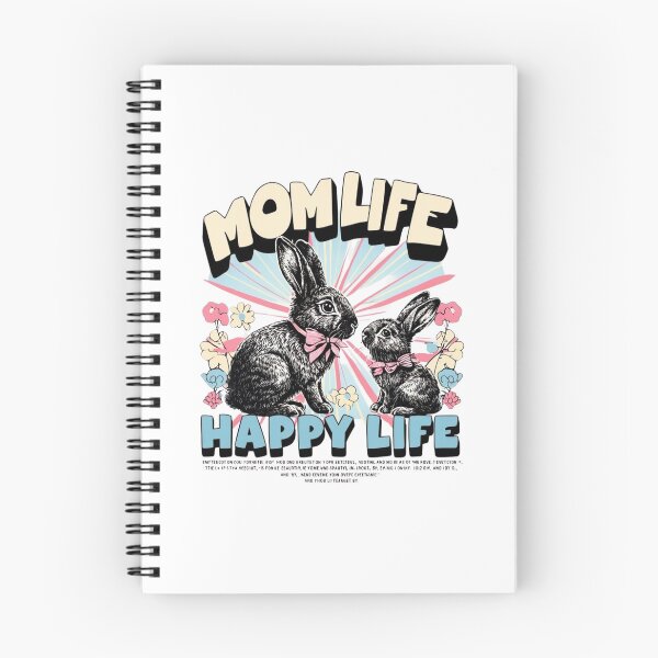 Item preview, "Mom Life, Happy Life" – Fun & Heartwarming Motherhood Lifestyle Design designed and sold by Colorful-Garden.