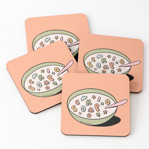 Item preview, Scorpio Cereal Bowl designed and sold by doodlebymeg.