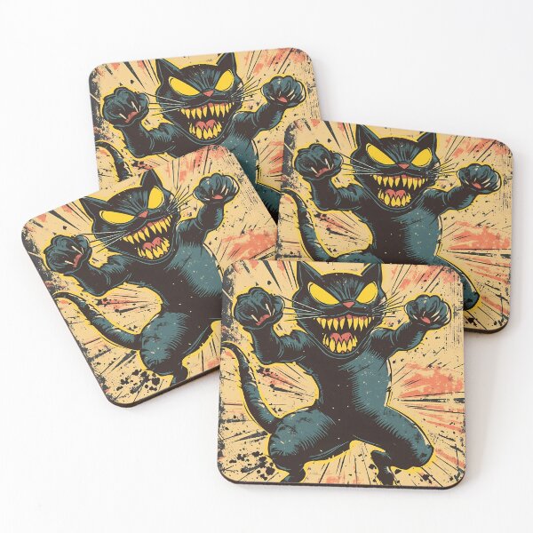 Item preview, MEOWZILLA – The Purrfect Monster designed and sold by NatureStyle555.