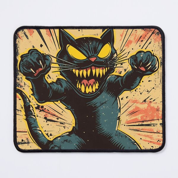 Item preview, MEOWZILLA – The Purrfect Monster designed and sold by NatureStyle555.