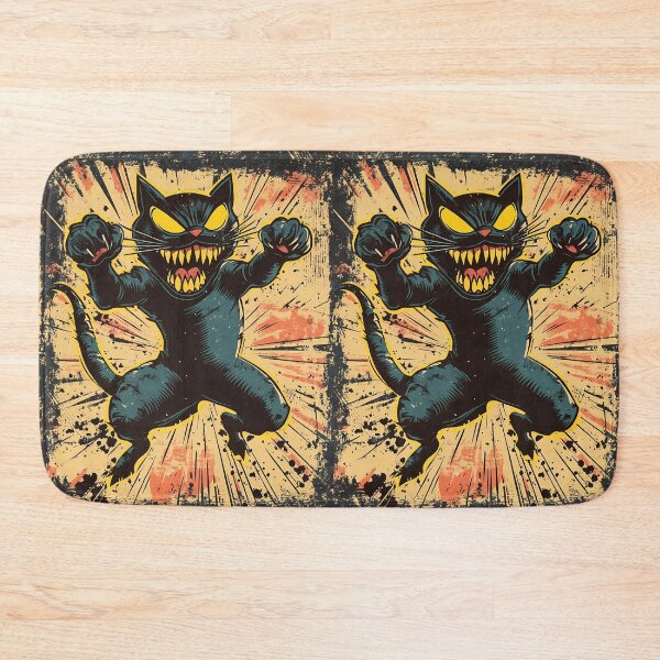 Item preview, MEOWZILLA – The Purrfect Monster designed and sold by NatureStyle555.