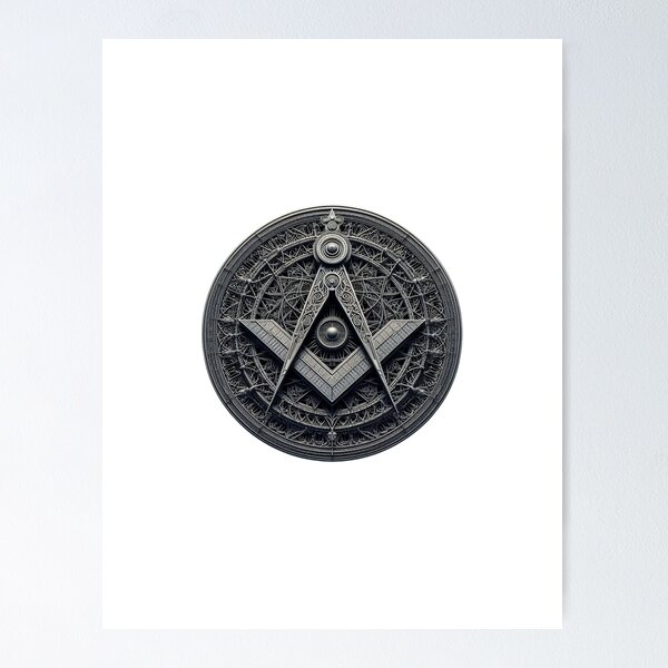 Item preview, Stone square and compass designed and sold by Trying to survive.