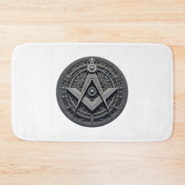 Item preview, Stone square and compass designed and sold by Trying to survive.