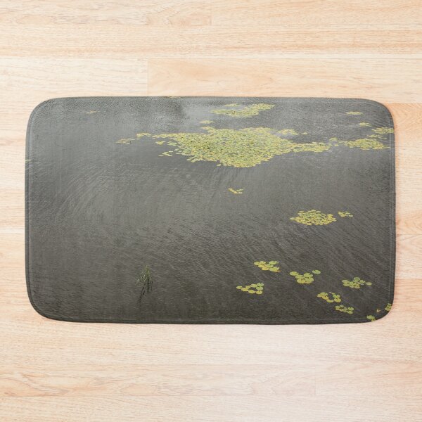 Item preview, Aquatic plants in a pond during the day designed and sold by felipequeiroz.