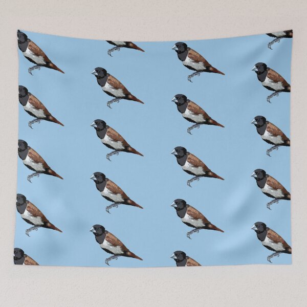 Item preview, Tricolored Munia Color Design  designed and sold by designsasstultd.