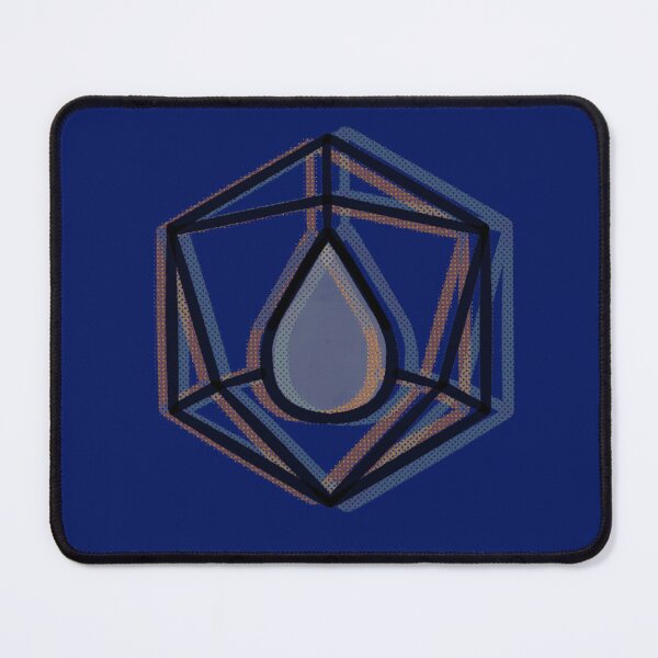 Item preview, Severance inspired - Lumon Drop Logo (Glitch Version) designed and sold by Chloë, Natalie, & Sam Buse.