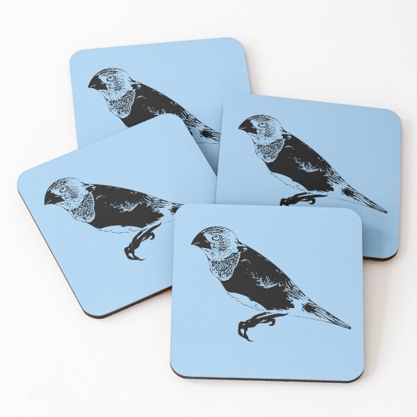 Item preview, Tricolored Munia Black Design  designed and sold by designsasstultd.
