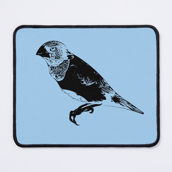 Item preview, Tricolored Munia Black Design  designed and sold by designsasstultd.