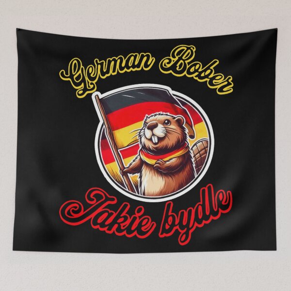 Item preview, German Bober – Funny Beaver Meme Design designed and sold by EchonStudio.
