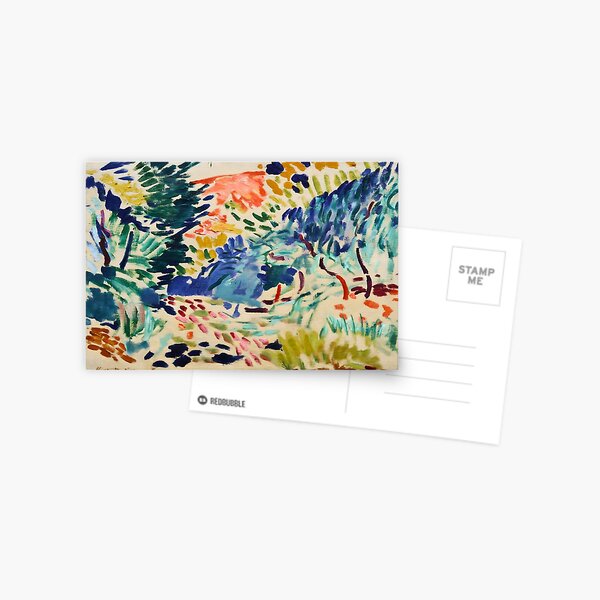 Vista previa del artículo con la obra «Paisaje de Henri Matisse en Collioure», diseñado y vendido por irynaartbyim.