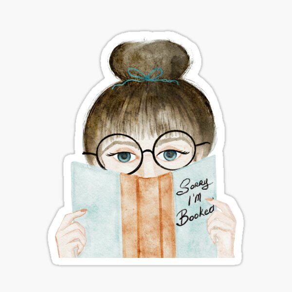 Item preview, Sorry I’m Booked designed and sold by Melissa Ives.