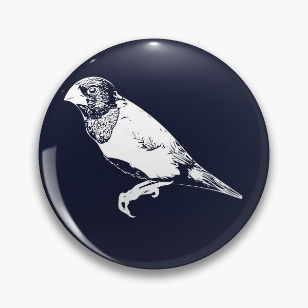 Item preview, Tricolored Munia White Design  designed and sold by designsasstultd.