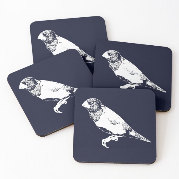 Item preview, Tricolored Munia White Design  designed and sold by designsasstultd.