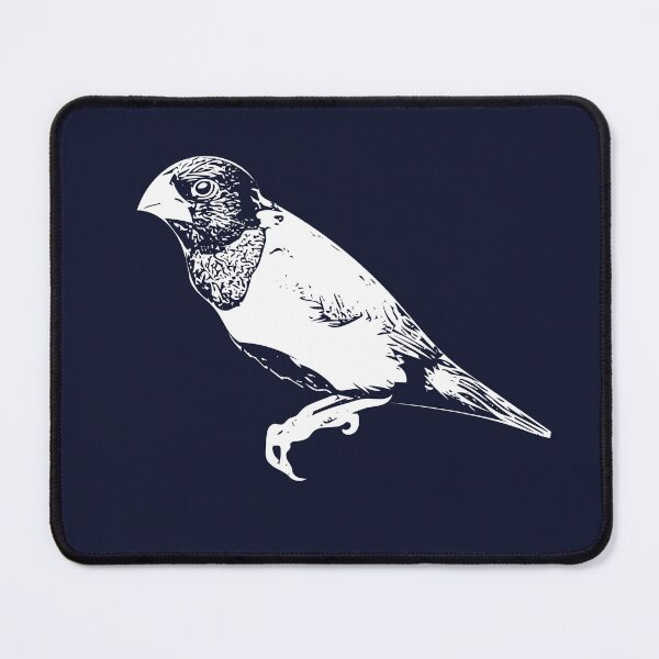 Item preview, Tricolored Munia White Design designed and sold by designsasstultd.