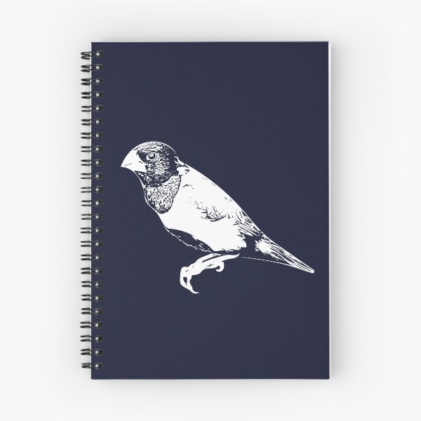 Item preview, Tricolored Munia White Design  designed and sold by designsasstultd.